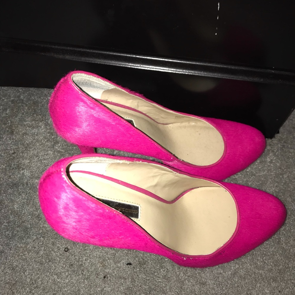Size 11 INC Hot Pink Heels